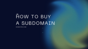 Buy a SubDomain